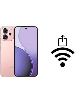 Generar QR con la clave Wifi en un Oppo Reno14 F