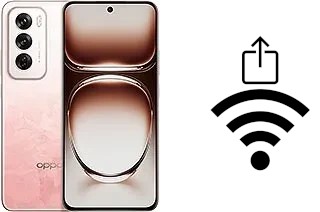 Generar QR con la clave Wifi en un Oppo Reno12 (China)