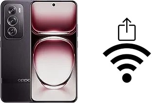 Generar QR con la clave Wifi en un Oppo Reno12 Pro