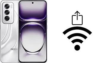 Generar QR con la clave Wifi en un Oppo Reno12