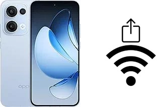 Generar QR con la clave Wifi en un Oppo Reno13 (China)