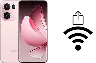 Generar QR con la clave Wifi en un Oppo Reno13 Pro (China)