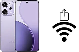 Generar QR con la clave Wifi en un Oppo Reno14 Pro