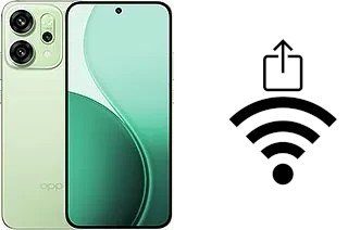 Generar QR con la clave Wifi en un Oppo Reno14