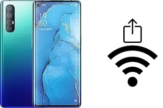 Generar QR con la clave Wifi en un Oppo Reno3 Pro