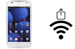 Generar QR con la clave Wifi en un Pantech Vega LTE EX IM-A820L