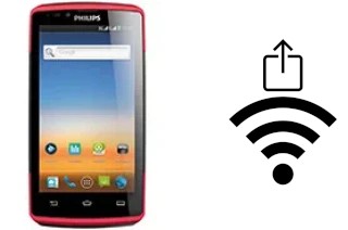 Generar QR con la clave Wifi en un Philips W7555
