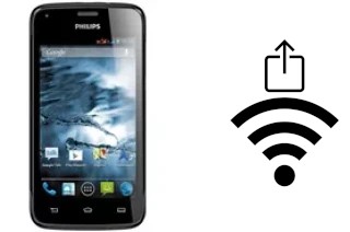 Generar QR con la clave Wifi en un Philips W3568