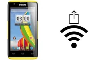 Generar QR con la clave Wifi en un Philips W6500