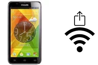 Generar QR con la clave Wifi en un Philips W8355