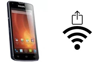 Generar QR con la clave Wifi en un Philips W8510
