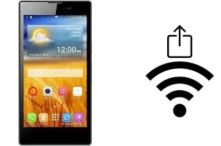 Generar QR con la clave Wifi en un QMobile Noir X700