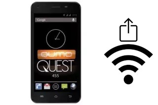 Generar QR con la clave Wifi en un Qumo QUEST 455