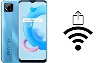 Generar QR con la clave Wifi en un Realme Realme C20A