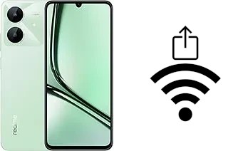 Generar QR con la clave Wifi en un Realme Note 60x