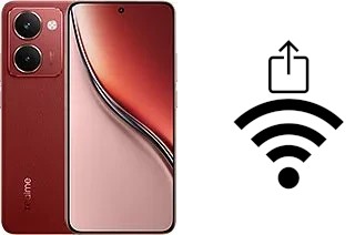 Generar QR con la clave Wifi en un Realme P3 Ultra