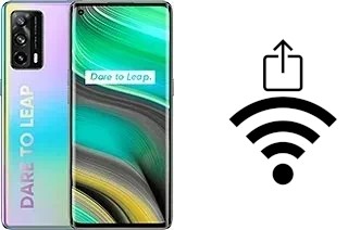 Generar QR con la clave Wifi en un Realme X7 Pro Ultra