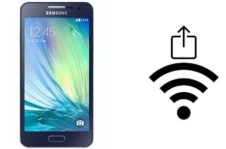 Generar QR con la clave Wifi en un Samsung Galaxy A3