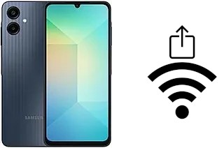 Generar QR con la clave Wifi en un Samsung Galaxy A06