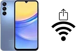 Generar QR con la clave Wifi en un Samsung Galaxy A15 5G