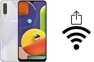Generar QR con la clave Wifi en un Samsung Galaxy A50s