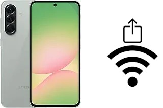Generar QR con la clave Wifi en un Samsung Galaxy A56
