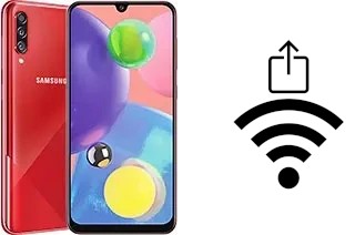 Generar QR con la clave Wifi en un Samsung Galaxy A70s
