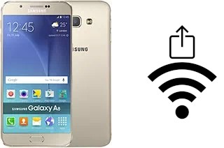 Generar QR con la clave Wifi en un Samsung Galaxy A8 (SCV32)