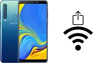 Generar QR con la clave Wifi en un Samsung Galaxy A9 (2018)