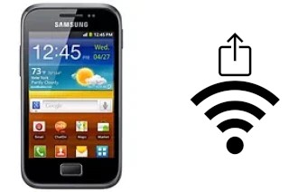 Generar QR con la clave Wifi en un Samsung Galaxy Ace Plus S7500