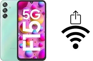 Generar QR con la clave Wifi en un Samsung Galaxy F15