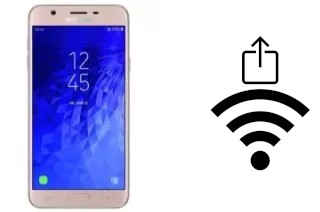 Generar QR con la clave Wifi en un Samsung Galaxy J7 Refine (2018)
