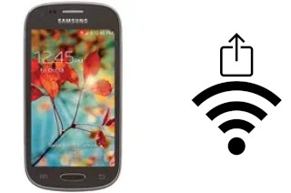 Generar QR con la clave Wifi en un Samsung Galaxy Light