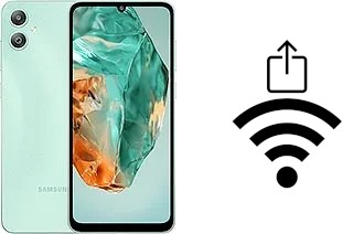 Generar QR con la clave Wifi en un Samsung Galaxy M05