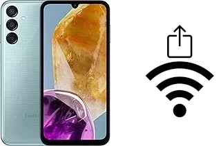 Generar QR con la clave Wifi en un Samsung Galaxy M15