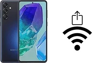 Generar QR con la clave Wifi en un Samsung Galaxy M55