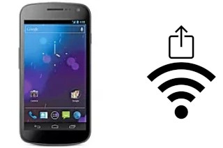 Generar QR con la clave Wifi en un Samsung Galaxy Nexus I9250M
