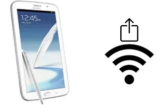 Generar QR con la clave Wifi en un Samsung Galaxy Note 8.0 Wi-Fi