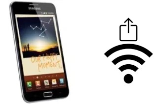 Generar QR con la clave Wifi en un Samsung Galaxy Note N7000