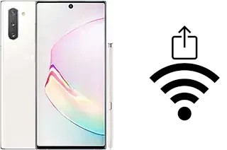 Generar QR con la clave Wifi en un Samsung Galaxy Note10 5G
