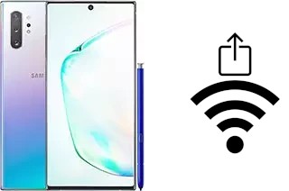 Generar QR con la clave Wifi en un Samsung Galaxy Note10+ 5G