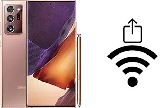 Generar QR con la clave Wifi en un Samsung Galaxy Note20 Ultra 5G