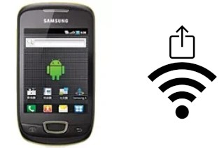 Generar QR con la clave Wifi en un Samsung Galaxy Pop i559