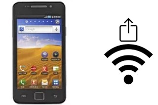 Generar QR con la clave Wifi en un Samsung M190S Galaxy S Hoppin