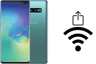 Generar QR con la clave Wifi en un Samsung Galaxy S10+ Exynos