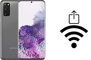 Generar QR con la clave Wifi en un Samsung Galaxy S20 5G