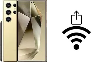 Generar QR con la clave Wifi en un Samsung Galaxy S24 Ultra