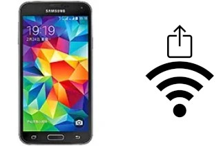 Generar QR con la clave Wifi en un Samsung Galaxy S5 Duos