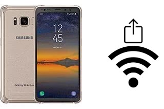 Generar QR con la clave Wifi en un Samsung Galaxy S8 Active