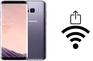 Generar QR con la clave Wifi en un Samsung Galaxy S8+